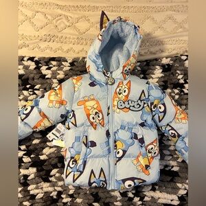 Bluey Toddler Puffer Jacket